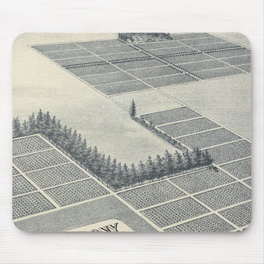 John Brown Colony, Madera, Kalifornien Mousepad (Vorne)