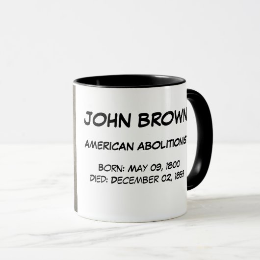 John Brown Historic Tasse (VorderseiteRechts)