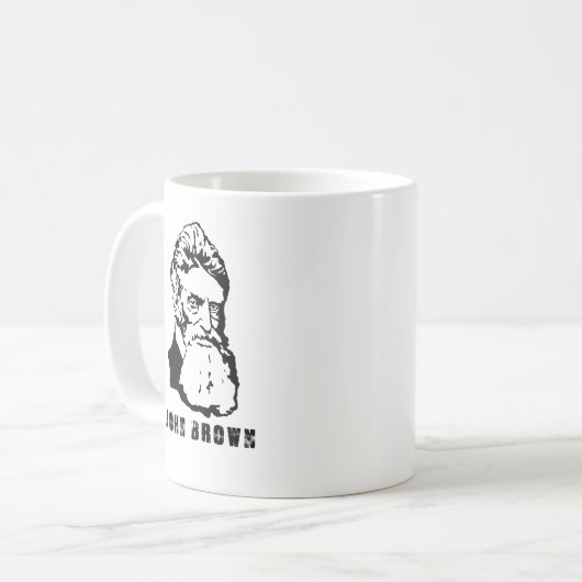 John Brown Kaffeetasse (Vorderseite Links)