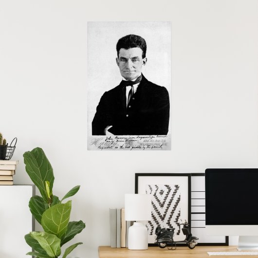 John Brown Poster (Heimbüro)