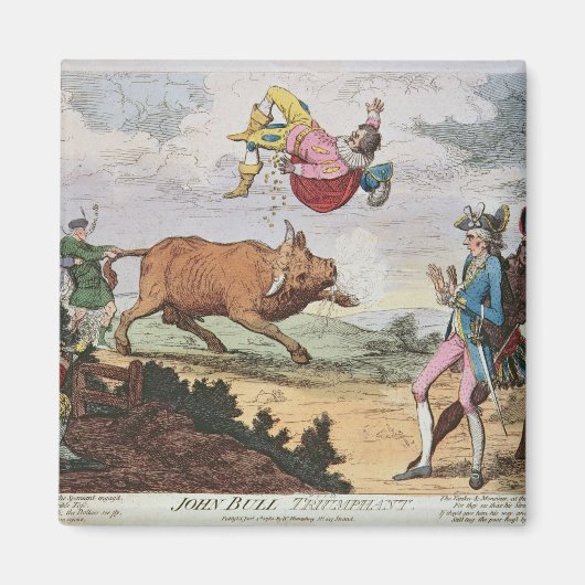 John Bull Triumphant Magnet (Vorne)