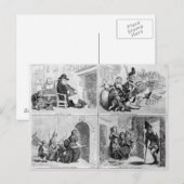 John Bulls Fortschritt Postkarte (Vorne/Hinten)