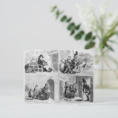 John Bulls Fortschritt Postkarte (Stehend Vorderseite)