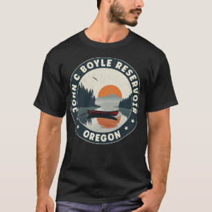 John C Boyle Reservoir Oregon Sunset T-Shirt