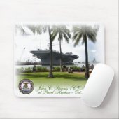 John C. Stennis (CVN-74)@ Pearl Harbor Mousepad (Mit Mouse)