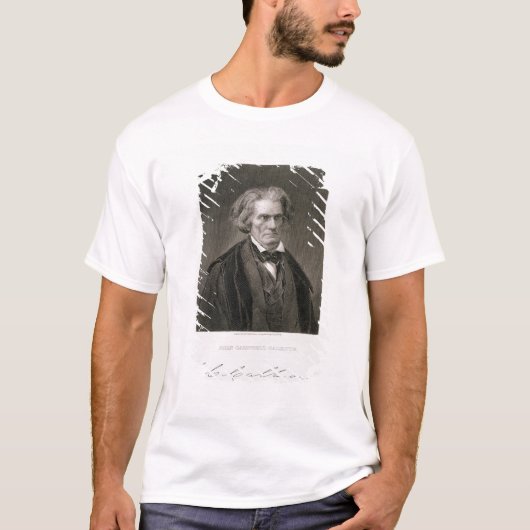 John Caldwell Calhoun, graviert von Henry Bryan T-Shirt (Vorderseite)