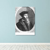 John Calvin Leinwanddruck (Insitu (Holzboden))