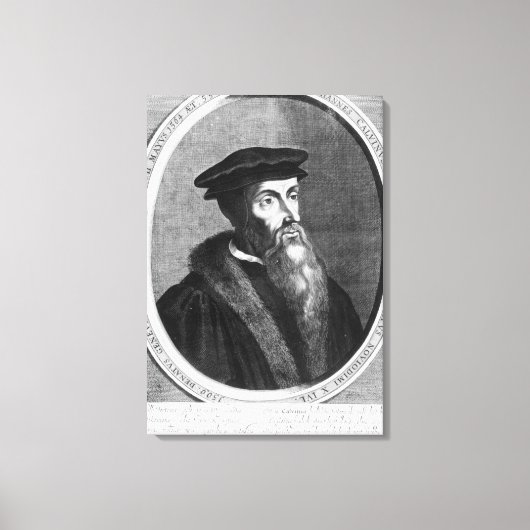 John Calvin Leinwanddruck (Vorderseite)