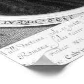 John Calvin Poster (Ecke)