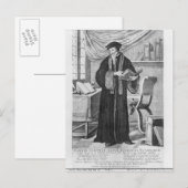 John Calvin Postkarte (Vorne/Hinten)
