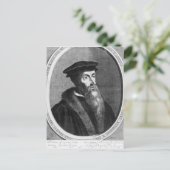John Calvin Postkarte (Stehend Vorderseite)