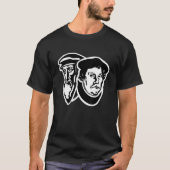 John Calvin und Martin Luther reformierten die The T-Shirt (Vorderseite)