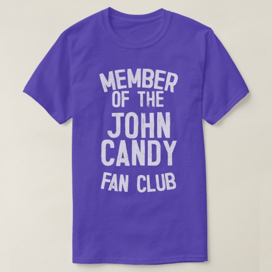 John Candy Fan Club T-Shirt (Design vorne)