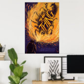 John Carpenters The Thing Poster (Heimbüro)