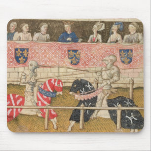 John Chalon von England und Lois de Beul von Mousepad