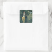 John Charles, 3rd Earl Spencer Quadratischer Aufkleber (Tasche)