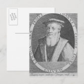 John Cheke, 1620 Postkarte (Vorne/Hinten)