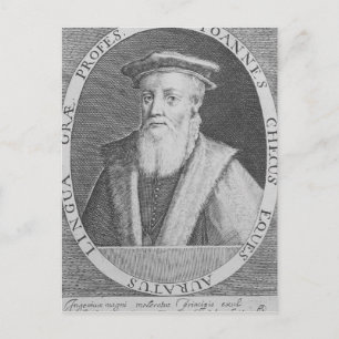 John Cheke, 1620 Postkarte