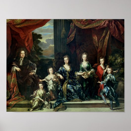 John Churchill Erster Herzog von Marlborough Poster (Vorne)