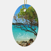 John Cinnamon Bay Oval Keramik Keramikornament (Links)