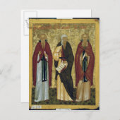 John Climacus St. John of Damaskus Postkarte (Vorne/Hinten)