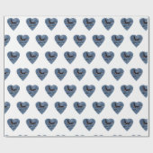 John Coe Orca Killer Whale White Geschenkpapier (Flach)