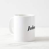 John Coffee Tasse (Vorderseite Links)