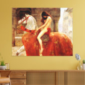 John Collier Lady Godiva Fine Art Leinwanddruck (Insitu (Wohnzimmer))