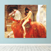 John Collier Lady Godiva Fine Art Leinwanddruck (Insitu (Holzboden))