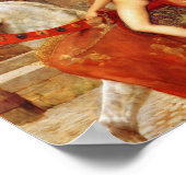 John Collier Lady Godiva Fine Art Poster (Ecke)