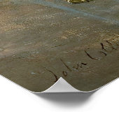 John Collier Priestess von Delphi Poster (Ecke)