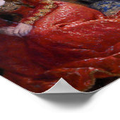 John Collier über die schlafende Schönheit Poster (Ecke)