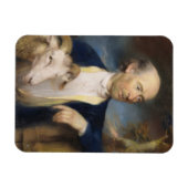 John Collins of Devizes (fl.1771-99) 1799 (pastell Magnet (Horizontal)