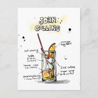 John Collins Postkarte