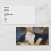 John Collins von Devizes (fl.1771-99) 1799 Visitenkarte (Vorne/Hinten)