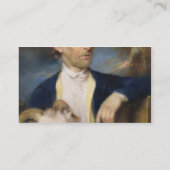 John Collins von Devizes (fl.1771-99) 1799 Visitenkarte (Rückseite)