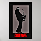 John Coltrane Jazz Poster (Vorne)
