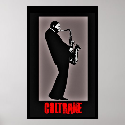 John Coltrane Jazz Poster (Vorne)