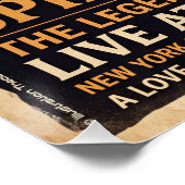 John Coltrane – Jazzlegende Poster (Ecke)