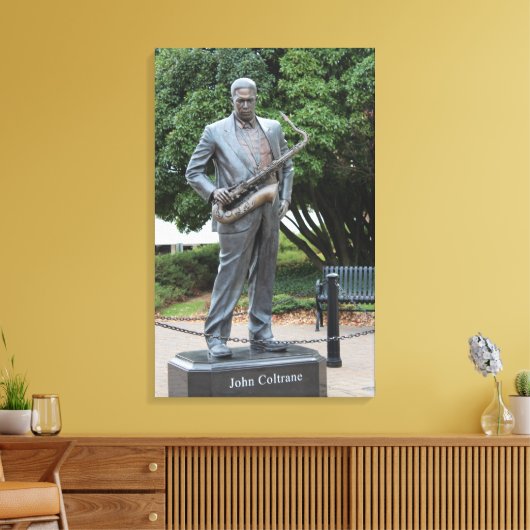 John Coltrane Leinwanddruck (Insitu (Wohnzimmer))