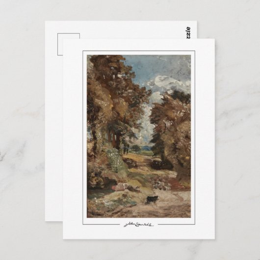 John Constable #138-2 - Fine Art Postcard Postkarte (Vorne/Hinten)