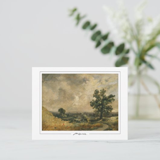 John Constable #14 - Fine Art Postcard Postkarte (Stehend Vorderseite)