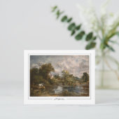 John Constable #16-2 - Fine Art Postcard Postkarte (Stehend Vorderseite)