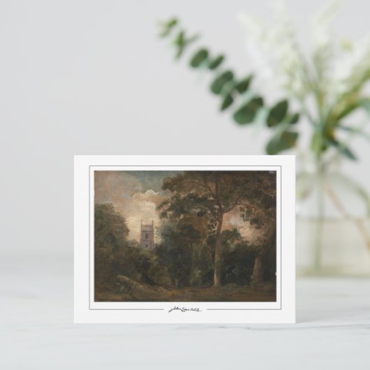 John Constable #17 - Fine Art Postcard Postkarte (Stehend Vorderseite)