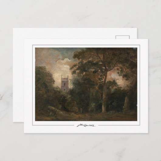 John Constable #17 - Fine Art Postcard Postkarte (Vorne/Hinten)