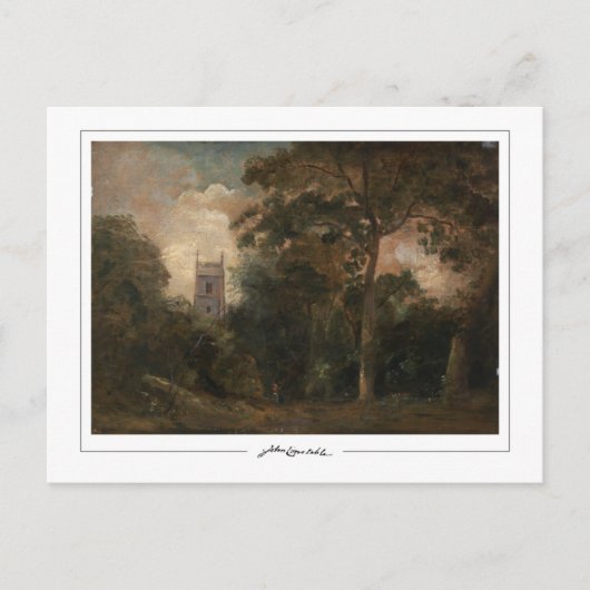 John Constable #17 - Kunstpostkarte Postkarte (Vorderseite)