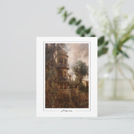 John Constable #196 - Fine Art Postcard Postkarte (Stehend Vorderseite)