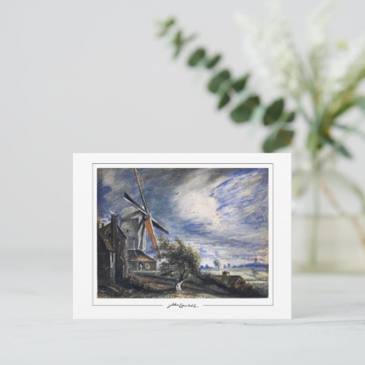 John Constable #243-2 - Fine Art Postcard Postkarte (Stehend Vorderseite)