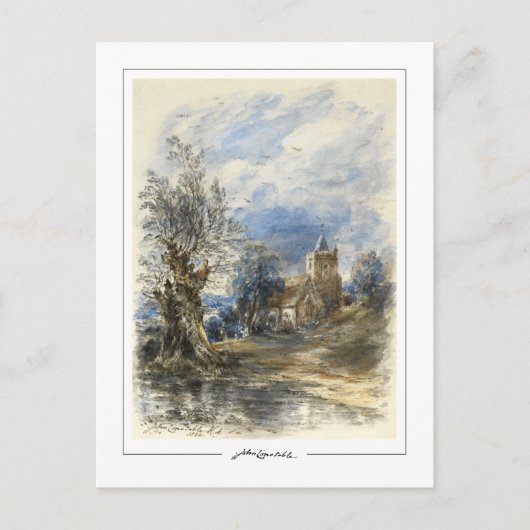 John Constable #256-2 - Kunstpostkarte Postkarte (Vorderseite)