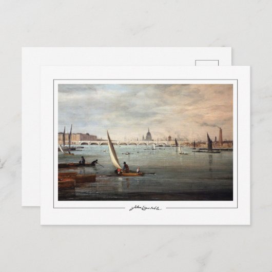 John Constable #294-2 - Fine Art Postcard Postkarte (Vorne/Hinten)